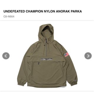 アンディフィーテッド(UNDEFEATED)のchampion UNDEFEATED アノラック ANORAK(ナイロンジャケット)