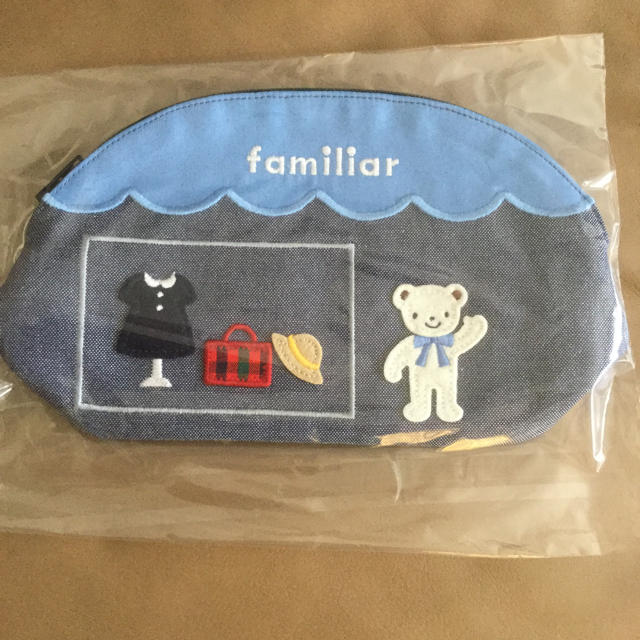 ファミリア ポーチ familiar オンライン 限定