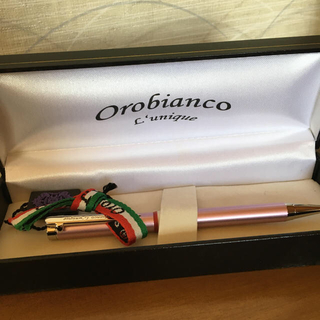 オロビアンコ(Orobianco)のオロビアンコ 1色 ボールペン ピンク 【新品未使用】(ペン/マーカー)