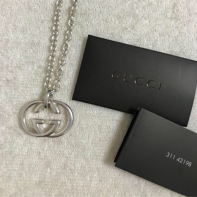 Gucci(グッチ)のGUCCI グッチ チェーンネックレス ユニセックス メンズのアクセサリー(ネックレス)の商品写真