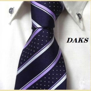 ダックス(DAKS)の大人気★ダックス★ＤＡＫＳ★ストライプ柄高級ネクタイ★(ネクタイ)