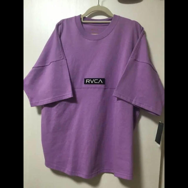 RVCA(ルーカ)のrvca アーチロゴ ビックtシャツ パープル XS レディースのトップス(Tシャツ(半袖/袖なし))の商品写真