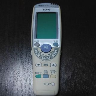 サンヨー(SANYO)のエアコンリモコン　RCS-ER1(エアコン)