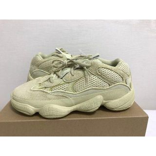 アディダス(adidas)のadidas YEEZY 500 SUPERMOON YELLOW DB2966(スニーカー)