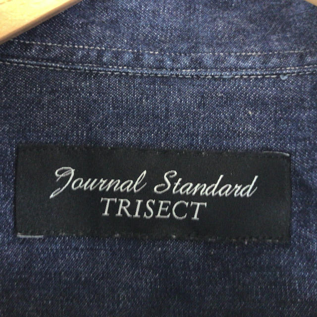 JOURNAL STANDARD(ジャーナルスタンダード)のジャーナルスタンダード TRISELECT ダークブルー デニム調シャツ  メンズのトップス(シャツ)の商品写真