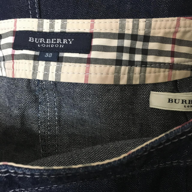 BURBERRY(バーバリー)のBurberry   デニム スカート   38 レディースのスカート(ひざ丈スカート)の商品写真