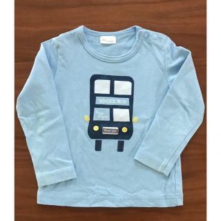 コンビミニ(Combi mini)のコンビミニ バスの長袖 90センチ(Tシャツ/カットソー)