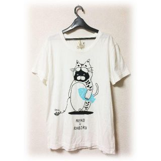 スカラー(ScoLar)の新品 未使用 スカラー アロー ネコ×ラビル Tシャツ ダブルネーム 完売 最安(Tシャツ(半袖/袖なし))