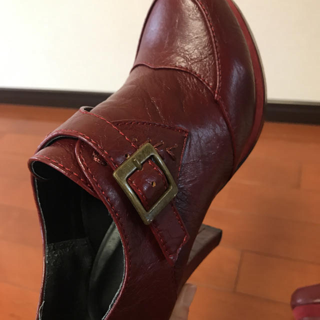 ハイヒール パンプス ワインレッド Sサイズ  レディースの靴/シューズ(ハイヒール/パンプス)の商品写真