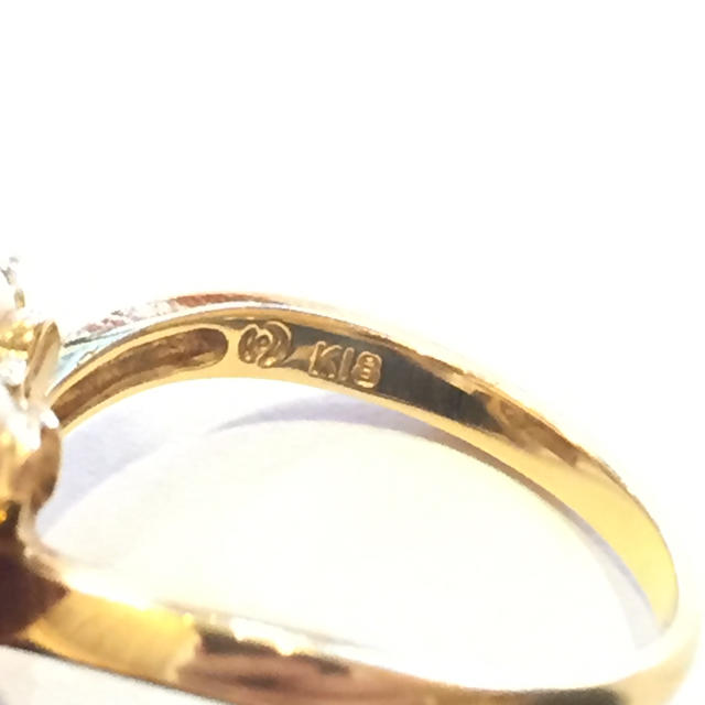 TASAKI(タサキ)の即購入OK! 美品 田崎真珠 パールリング K18 約10号 本真珠 指輪 レディースのアクセサリー(リング(指輪))の商品写真