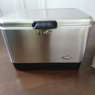 コールマン(Coleman)の新品 限定 コールマン スチールベルトクーラー スチベル ステンレス 54QT(その他)