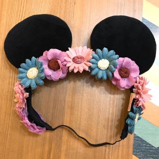 ディズニー フラワーカチューシャの通販 32点 Disneyを買うならラクマ