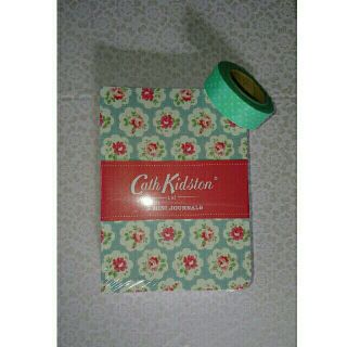 キャスキッドソン(Cath Kidston)のCath Kidston ノート3冊セット+マステ1個(ノート/メモ帳/ふせん)