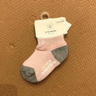 ベビーギャップ(babyGAP)の新品タグ付き☆baby Gap ソックス 11〜13cm 6〜12month(靴下/タイツ)