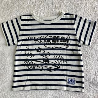 ユナイテッドアローズグリーンレーベルリラクシング(UNITED ARROWS green label relaxing)のきのぷりさま専用Lee  スヌーピー  Tシャツ  100㎝(Tシャツ/カットソー)