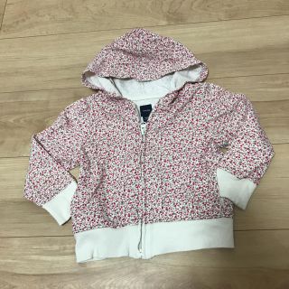 ベビーギャップ(babyGAP)の小花柄パーカー♡(カーディガン)