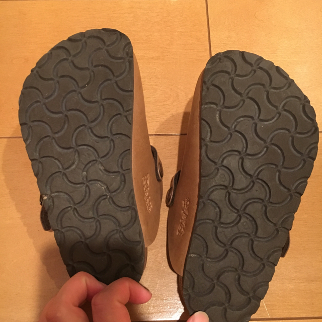 BIRKENSTOCK(ビルケンシュトック)のビルケンシュトック ビルキー キッズ18㎝ サボ キッズ/ベビー/マタニティのキッズ靴/シューズ(15cm~)(サンダル)の商品写真
