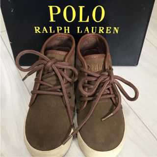 ポロラルフローレン(POLO RALPH LAUREN)の☆美品☆ POLO Ralph Lauren スニーカー キッズ(スニーカー)