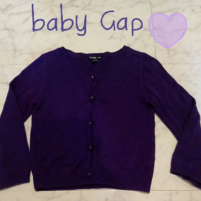 babyGAP(ベビーギャップ)のbabyGap カーディガン 100 キッズ/ベビー/マタニティのキッズ服女の子用(90cm~)(カーディガン)の商品写真