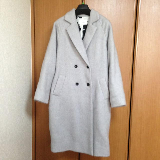 MURUA(ムルーア)のMURUA シャギーコート レディースのジャケット/アウター(ロングコート)の商品写真