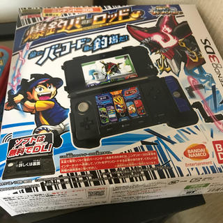 ニンテンドー3DS(ニンテンドー3DS)の#任天堂3DSLL#爆釣りバーロッド#爆釣ハンター(家庭用ゲーム機本体)
