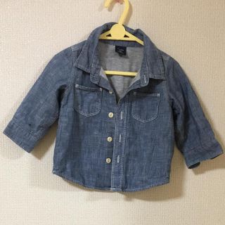 ベビーギャップ(babyGAP)の専用！baby GAP デニムシャツ80(シャツ/カットソー)