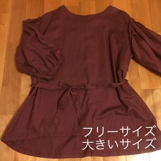 ハンドメイド  トップス フリーサイズ リバティチュニック(シャツ/ブラウス(長袖/七分))