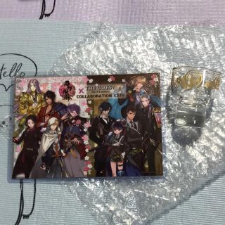 ディーエムエム(DMM)の刀剣乱舞×THE GUESTコラボ/ポスカ+グラスセット(その他)