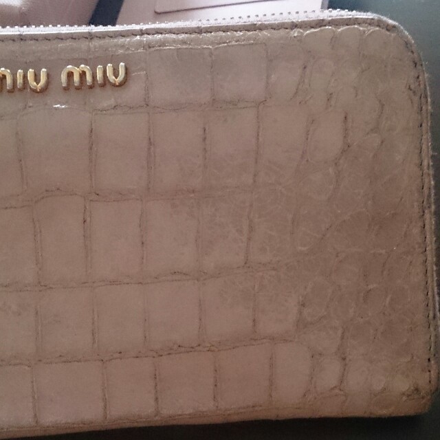 miumiu(ミュウミュウ)のmiumiu＊財布 レディースのファッション小物(財布)の商品写真