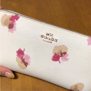 コーチ(COACH)のCOACH 長財布 花柄(長財布)