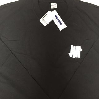 アンディフィーテッド(UNDEFEATED)の送料込 L UNDEFEATED ICON L/S TEE ブラック(Tシャツ/カットソー(七分/長袖))