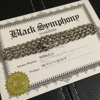 クロムハーツ(Chrome Hearts)のクロムハーツ NEチェーン neチェーン シルバー925 18インチ(ネックレス)