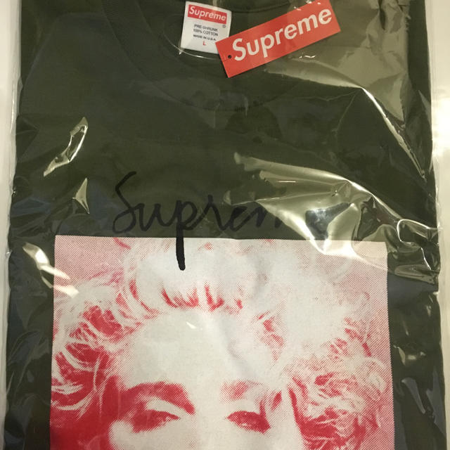 Supreme(シュプリーム)のオリーブ Ｌ Madonna tee supreme  メンズのトップス(Tシャツ/カットソー(半袖/袖なし))の商品写真