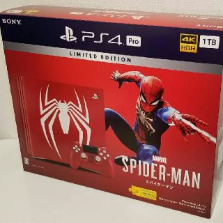 PS4Pro　スパイダーマンモデル　SSD換装済み