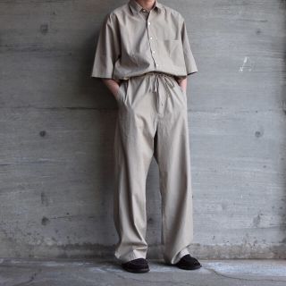 ヤエカ(YAECA)のAURALEE WASHED FINX TWILL PANTS(スラックス)