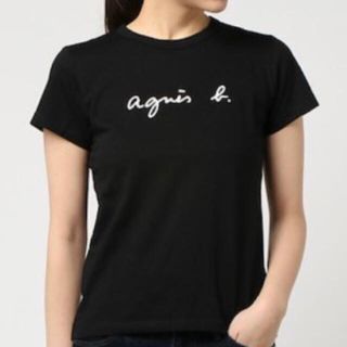 アニエスベー(agnes b.)の正規品★美品！agnes b. 半袖ロゴTシャツ アニエスベー(シャツ/ブラウス(半袖/袖なし))