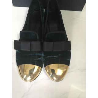 ジュゼッペザノッティ(GIUZEPPE ZANOTTI)の専用ジュゼッペ  ザノッティ  ベルベットリボンシューズ(ハイヒール/パンプス)