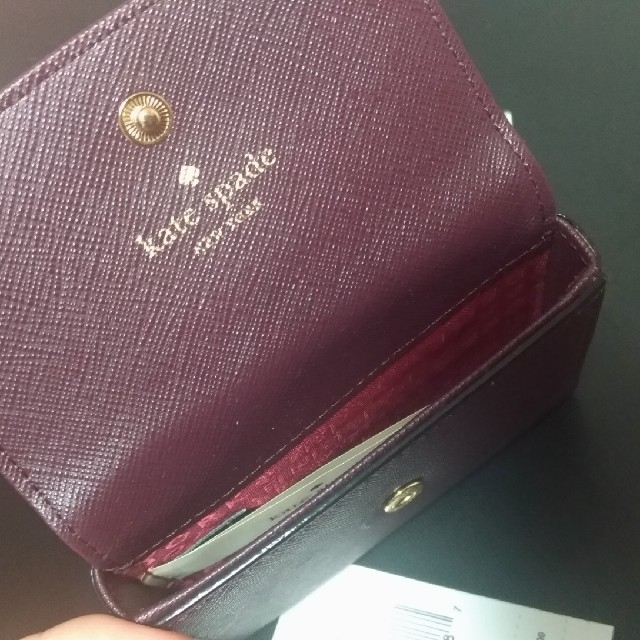 kate spade new york(ケイトスペードニューヨーク)の新品未使用　kate spade new york　カードケース　名刺入れ レディースのファッション小物(名刺入れ/定期入れ)の商品写真