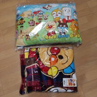 アンパンマン(アンパンマン)の新品　アンパンマン　枕　毛布セット(毛布)