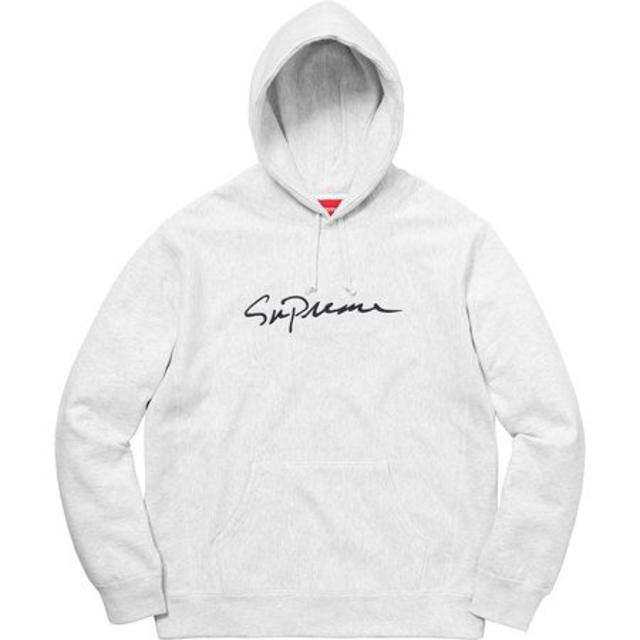 classic script hooded sweatshirt