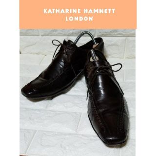 キャサリンハムネット(KATHARINE HAMNETT)の【KATHARINE HAMNET】ツーシーム25.5cm  ダークブラウン(ドレス/ビジネス)