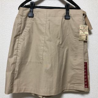 ムジルシリョウヒン(MUJI (無印良品))の最夏物SALE ¥3990 新品 キュロットスカート 無印 スカート ベージュ(キュロット)