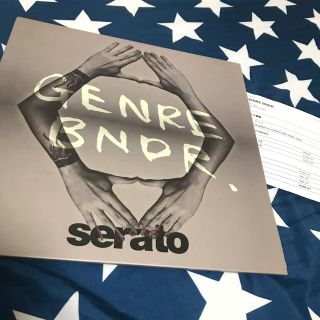 Genre Bndr serato 12インチ コントロールバイナル(DJコントローラー)