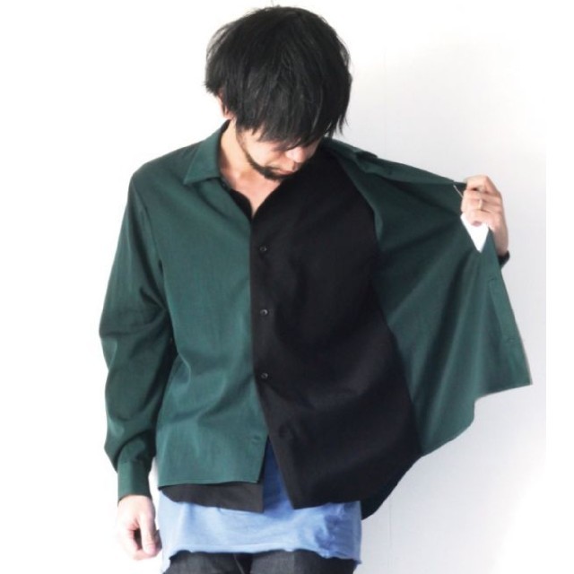 STUDIOUS(ステュディオス)の【muneta様専用】【ETHOSENS】17ss レイヤードシャツ メンズのトップス(シャツ)の商品写真