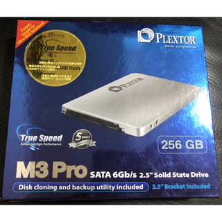 Plextor プレクスター M3 Pro 2.5インチSSD 256GB 新品(PCパーツ)