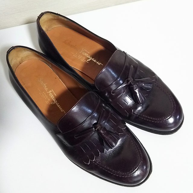 Salvatore Ferragamo - フェラガモ イタリア製 メンズ タッセル ローファー 紳士靴 革靴 モカシンの通販 by melissa｜サルヴァトーレフェラガモならラクマ