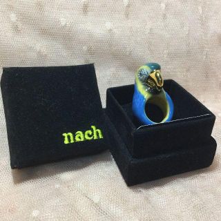 アッシュペーフランス(H.P.FRANCE)のnach ナッシュ リング 指輪 H.P FRANCE取扱 インコ 陶器 箱あり(リング(指輪))