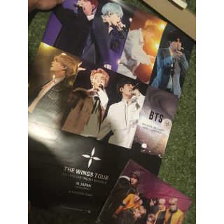 ボウダンショウネンダン(防弾少年団(BTS))のBTS ポスター WINGS TOUR(アイドルグッズ)