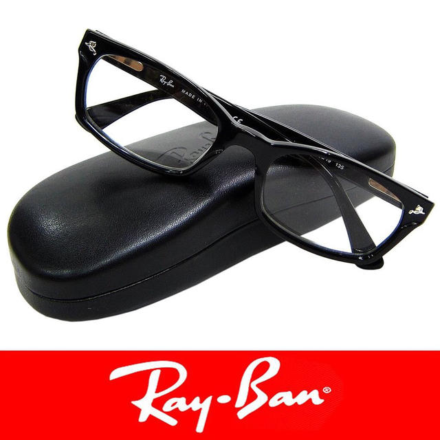 Ray-Ban レイバン メガネ 黒ぶち RB5017Aの通販 by セット購入の方はお得です！｜レイバンならラクマ
