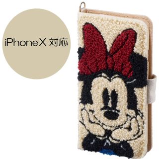 ディズニー(Disney)のiPhoneX手帳型ケース📱ミラー&ポケット付ディズニーリゾート限定❤️(iPhoneケース)